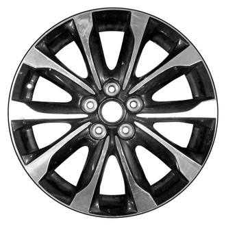 CCI® - 10-Spoke Machined Dark Charcoal Metallic 18x7 Alloy Factory Wheel - Remanufactured