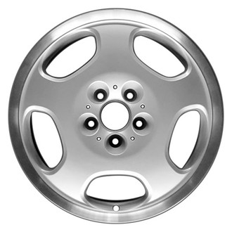 CCI® - 5-Slot Machined Lip with Silver Face 17x7.5 Alloy Factory Wheel - Remanufactured