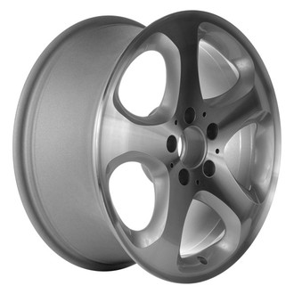 CCI® - 5-Spoke Silver with Machined Accents 17x7.5 Alloy Factory Wheel - Remanufactured