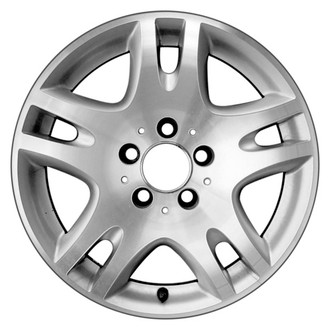 CCI® - Double 5-Spoke Machined and Silver 16x8 Alloy Factory Wheel - Remanufactured