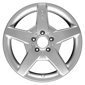 CCI® - 5-Spoke Bright Silver 17x8.5 Alloy Factory Wheel - Remanufactured