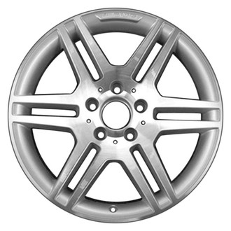 CCI® - 6 Double-Spoke Silver with Machined Accents 17x7.5 Alloy Factory Wheel - Remanufactured