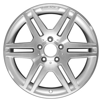 CCI® - 6 Double-Spoke Silver with Machined Accents 17x8.5 Alloy Factory Wheel - Remanufactured