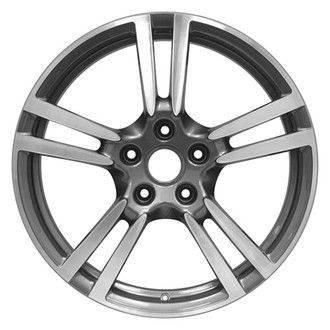 CCI® - Double 5-Spoke Polished and Charcoal 20x9.5 Alloy Factory Wheel - Remanufactured