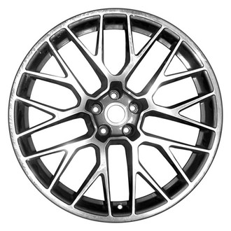 CCI® - 10 Y-Spoke Slow Machined and Medium Charcoal Metallic 20x10 Alloy Factory Wheel - Remanufactured