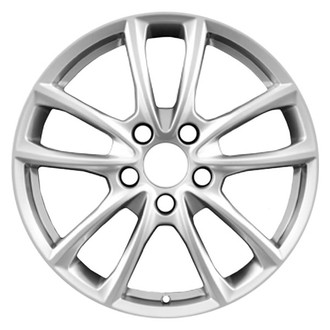 CCI® - Double 5-Spoke Light Silver Metallic 19x10.5 Alloy Factory Wheel - Remanufactured