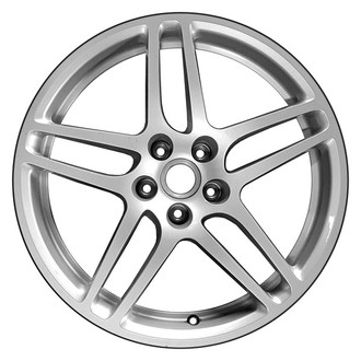 CCI® - Double 5-Spoke Flat Light Silver 18x9 Alloy Factory Wheel - Remanufactured