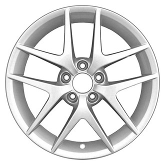 CCI® - 5 V-Spoke Silver 17x7 Alloy Factory Wheel - Remanufactured
