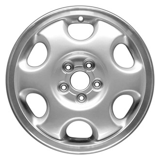 CCI® - 6-Slot Bright Sparkle Silver 15x6 Alloy Factory Wheel - Remanufactured