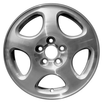 CCI® - 5-Spoke Machined and Silver 15x6 Alloy Factory Wheel - Remanufactured
