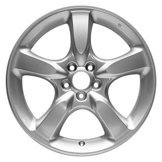 CCI® - 5-Spoke Silver 17x7 Alloy Factory Wheel - Remanufactured