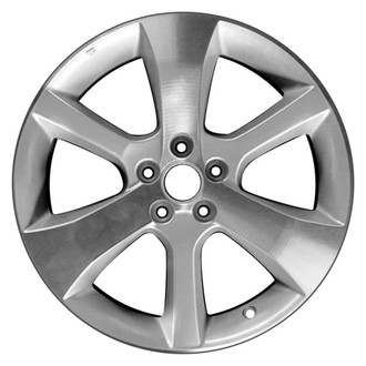 CCI® - 6-Spoke Machined and Sparkle Silver Metallic 17x7 Alloy Factory Wheel - Remanufactured