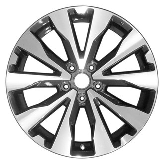 CCI® - 5 V-Spoke Machined and Dark Charcoal Metallic 18x7 Alloy Factory Wheel - Remanufactured
