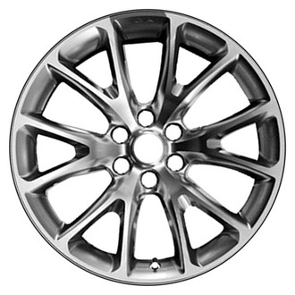 CCI® - 5 V-Spoke Machined and Medium Charcoal Metallic 18x7 Alloy Factory Wheel - Remanufactured