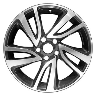 CCI® - 5 Double Spiral-Spoke Machined and Black Metallic 18x7.5 Alloy Factory Wheel - Remanufactured