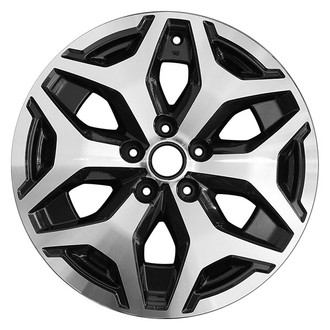 CCI® - 6 Y-Spoke Machined and Dark Charcoal 17x7 Alloy Factory Wheel - Remanufactured