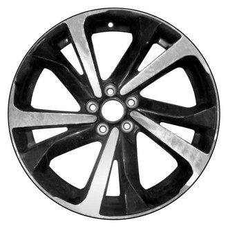 CCI® - 10-Spoke Machined Dark Metallic Charcoal 18x7.5 Alloy Factory Wheel - Remanufactured