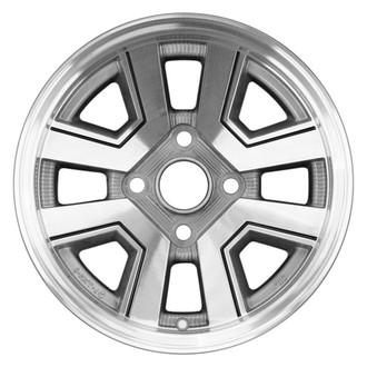 CCI® - 4 V-Spoke Machined 14x7 Alloy Factory Wheel - Remanufactured