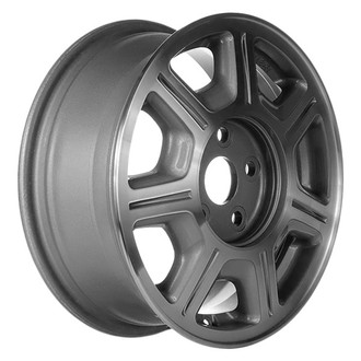CCI® - 7-Slot Charcoal 15x6 Alloy Factory Wheel - Remanufactured