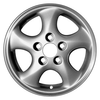 CCI® - 5-Spoke Silver 15x6 Alloy Factory Wheel - Remanufactured