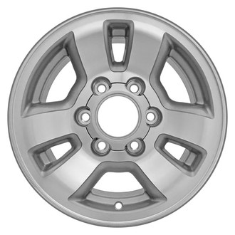 CCI® - 3 V-Spoke Machined Silver 16x7 Alloy Factory Wheel - Remanufactured