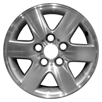 CCI® - 6 I-Spoke Machined and Silver 15x6 Alloy Factory Wheel - Remanufactured