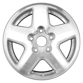 CCI® - 5-Spoke Machined and Medium Silver 15x6 Alloy Factory Wheel - Remanufactured