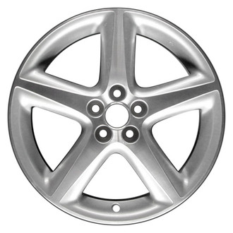 CCI® - 5-Spoke Machined and Sparkle Silver 17x7 Alloy Factory Wheel - Remanufactured