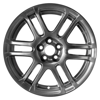 CCI® - 6 V-Spoke Light Smoked Hyper Silver 17x7 Alloy Factory Wheel - Remanufactured