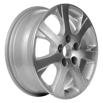 CCI® - 7 I-Spoke Machined and Silver 16x6.5 Alloy Factory Wheel - Remanufactured