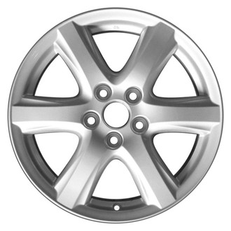 CCI® - 6 I-Spoke Silver 17x7 Alloy Factory Wheel - Remanufactured