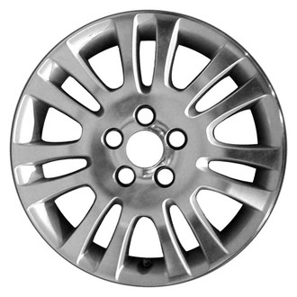 CCI® - 7 V-Spoke Machined and Silver 17x6.5 Alloy Factory Wheel - Remanufactured