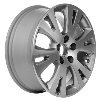 CCI® - 6 V-Spoke Machined and Bright Silver 17x7 Alloy Factory Wheel - Remanufactured
