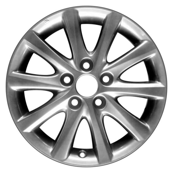 CCI® - 16 x 6.5 10 I-Spoke Silver Alloy Factory Wheel (Remanufactured)