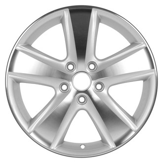 CCI® - 5-Spoke Machined and Sparkle Silver 17x7 Alloy Factory Wheel - Remanufactured