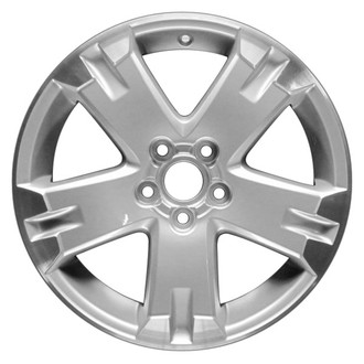 CCI® - 5-Spoke Machined and Bright Sparkle Silver 18x7.5 Alloy Factory Wheel - Remanufactured