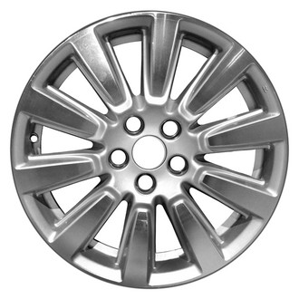 CCI® - 10 I-Spoke Machined with Dark Charcoal Metallic Accents 18x7 Alloy Factory Wheel - Remanufactured
