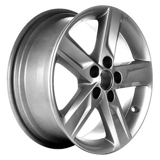 CCI® - 5-Spoke Silver Full Face 17x7 Alloy Factory Wheel - Remanufactured