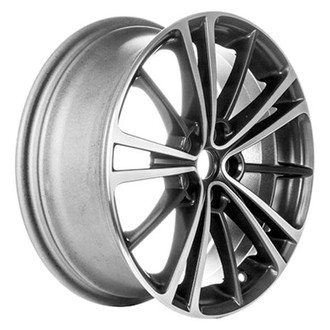 CCI® - 5 W-Spoke Dark Charcoal Textured Machined 17x7 Alloy Factory Wheel - Remanufactured