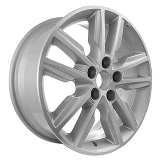 CCI® - Double 5-Spoke Machined and Bright Sparkle Silver 17x7 Alloy Factory Wheel - Remanufactured