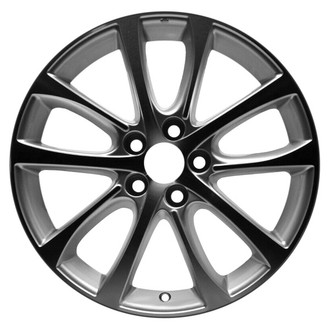 CCI® - 5 V-Spoke Polished and Bright Spark Silver 18x7.5 Alloy Factory Wheel - Replica
