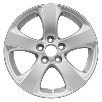 CCI® - 5-Spoke Bright Silver Metallic 17x7 Alloy Factory Wheel - Remanufactured