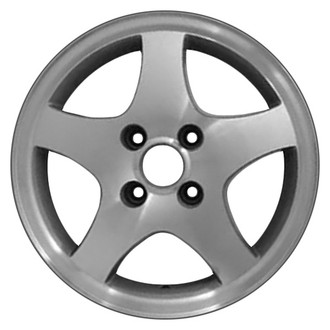 CCI® - 5-Spoke Machined and Silver 14x6 Alloy Factory Wheel - Remanufactured