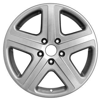 CCI® - 5-Spoke Machined Spoke with Silver Vent 19x9 Alloy Factory Wheel - Remanufactured