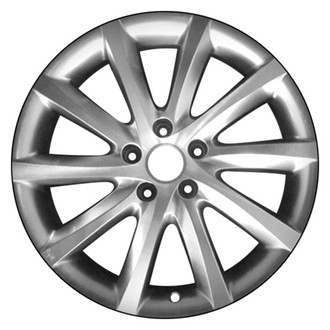 CCI® - 10-Spoke Machined and Silver 18x8 Alloy Factory Wheel - Remanufactured