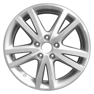 CCI® - Double 5-Spoke Machined and Silver 17x7 Alloy Factory Wheel - Remanufactured