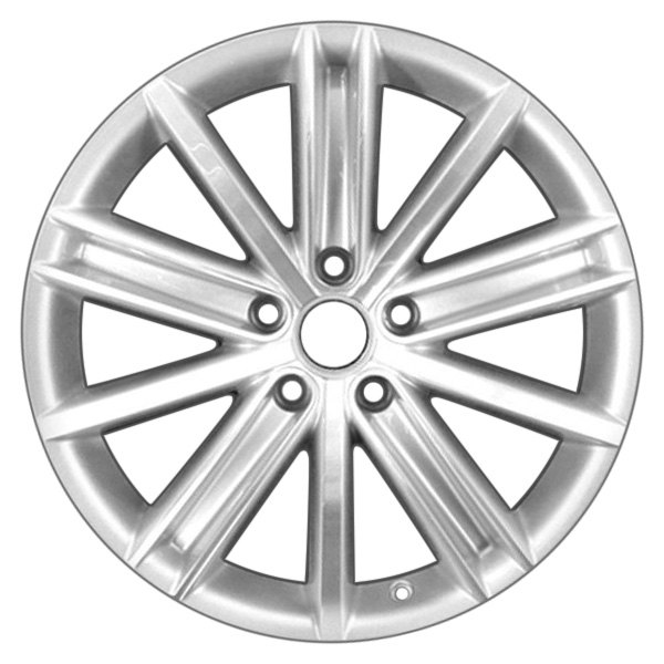 CCI® - 18 x 7 10 Alternating-Spoke Machined with Bright Silvr Alloy Factory Wheel (Remanufactured)