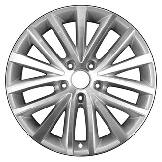 CCI® - 5 W-Spoke Machined and Silver 17x7 Alloy Factory Wheel - Remanufactured