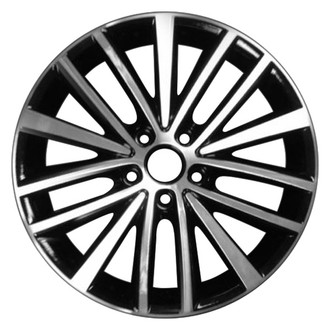 CCI® - 5 W-Spoke Machined and Black 17x7 Alloy Factory Wheel - Remanufactured