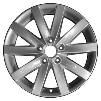 CCI® - 5 V-Spoke Silver 17x7 Alloy Factory Wheel - Remanufactured